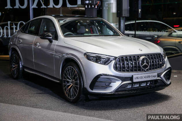 Mercedes-Benz GLC350e Coupé dan Mercedes-AMG GLC43 Coupé 2024 di M’sia – dari RM426k-RM499k