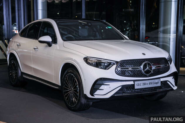 Mercedes-Benz GLC350e Coupé dan Mercedes-AMG GLC43 Coupé 2024 di M’sia – dari RM426k-RM499k