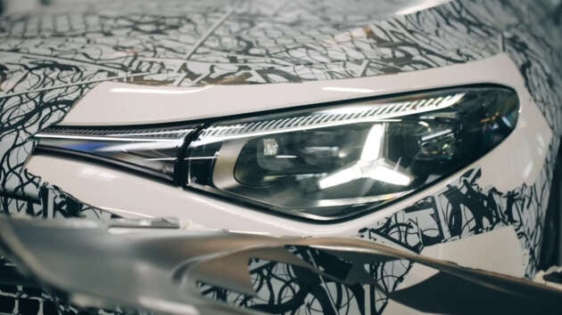 2025 Mercedes-Benz CLA teased – EV or hybrid, star headlights, new MB.OS with AI-powered voice control