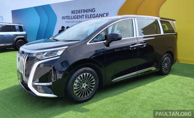 Denza D9 EV – seven-seater MPV to debut in Malaysia in Q1 2025, up to 374 PS/470 Nm, 520 km WLTP range