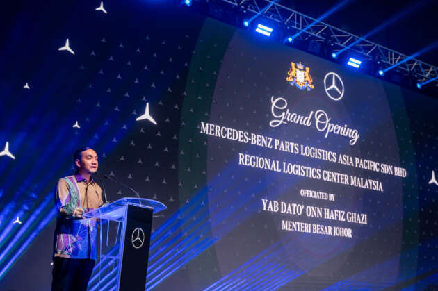 Mercedes-Benz buka hab logistik serantau di Johor – bekalkan komponen alat ganti untuk Asia Tenggara
