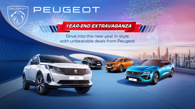 Peugeot year-end deals: up to RM40k off, 2 yrs free insurance, 7-yr warranty, last chance for free service