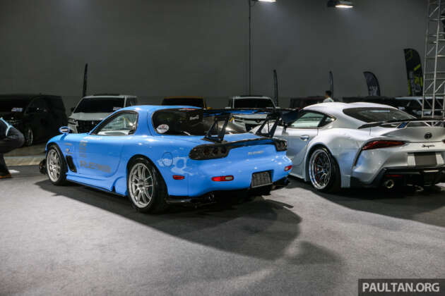 TASKL 2024: Mazda RX-7 FD-3S RE-Amemiya ‘Touge Maou’ sebenar turut sedang dipamerkan di MITEC