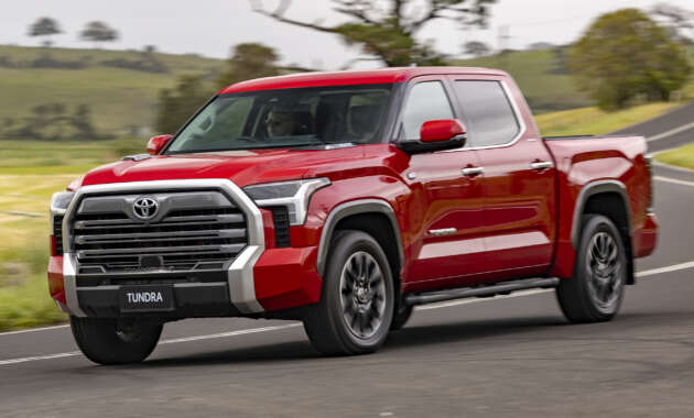 Toyota Tundra versi pemanduan sebelah kanan mula dijual di Australia; varian Limited bermula RM454k