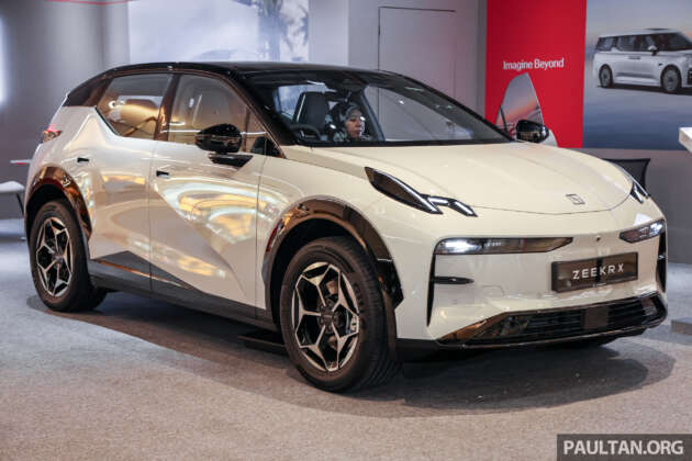 Zeekr X Premium RWD currently on display at Sunway Pyramid – 272 PS, 343 Nm, 440 km WLTP EV range