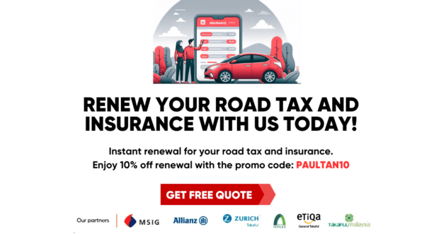 Paul Tan Car Insurance renewal now supports Shopee SPayLater – pay in instalments to ease cashflow