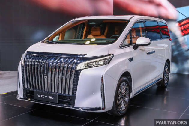 Pencabar Alphard, MPV GWM Wey 80 hibrid akan dipasang di Melaka bermula penghujung 2025