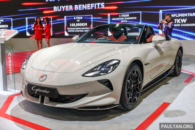MG Cyberster RWD di Malaysia – RM20k lebih murah berbanding AWD, kuasa 340 PS, jarak gerak 508 km