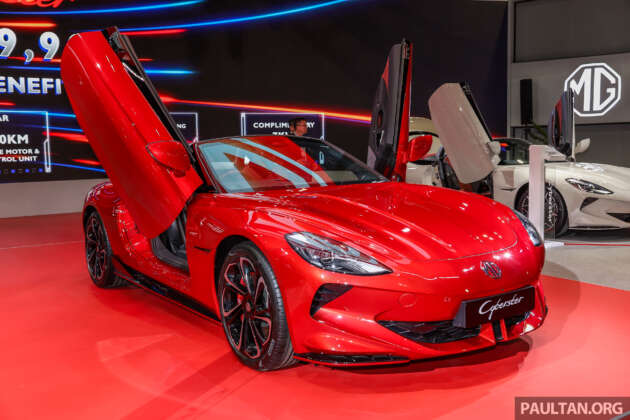 MG Cyberster dilancarkan di Malaysia – AWD EV roadster, 544 PS, jarak gerak 444 km; RM320k