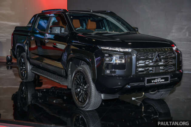 New Mitsubishi Triton, Xpander genuine accessories previewed at KLIMS – bodykit, sports bar and more