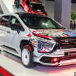 Mitsubishi Xpander art car at KLIMS 2024 – “work in progress” by Nas Suha and Izzati Suza, see it yourself