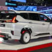 Mitsubishi Xpander art car at KLIMS 2024 – “work in progress” by Nas Suha and Izzati Suza, see it yourself