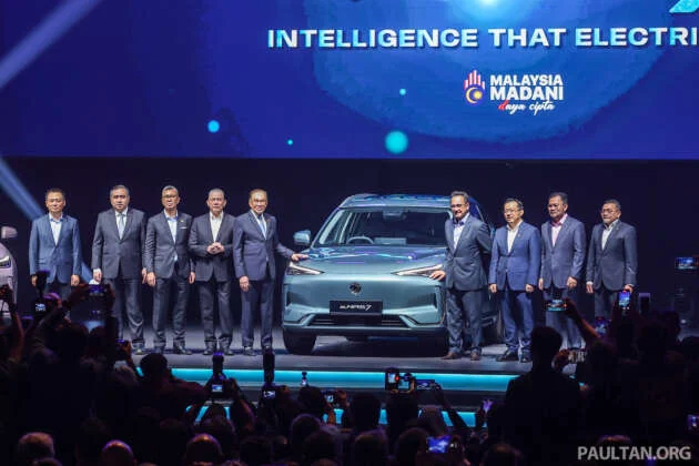 Proton eMas 7 EV 2025 rasmi dilancar – RM110k-RM124k, 218 PS/320 Nm, sehingga 410 km WLTP
