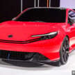 2026 Honda Prelude interior shown – e:HEV coupé with simulated gearshifts, full reveal later this year