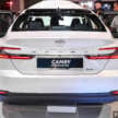 2025 Toyota Camry XV80 launched in Malaysia – 2.5 hybrid, 230 PS, 1,250 km range, TSS 3.0, RM248,800