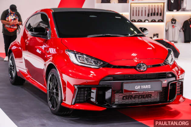 Toyota GR Yaris facelift shown at KLIMS – auto and manual confirmed for Malaysia, 1H 2025 launch