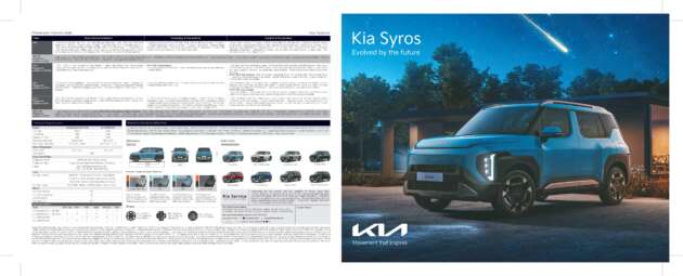 2025 Kia Syros debuts in India – sub-4m SUV between Sonet, Seltos; 1.0T petrol or 1.5T diesel; Level 2 ADAS