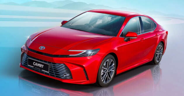 2025 Toyota Camry 2.5V launched in Malaysia – 204 PS 2.5L NA engine; RM221,800, RM27k less than hybrid