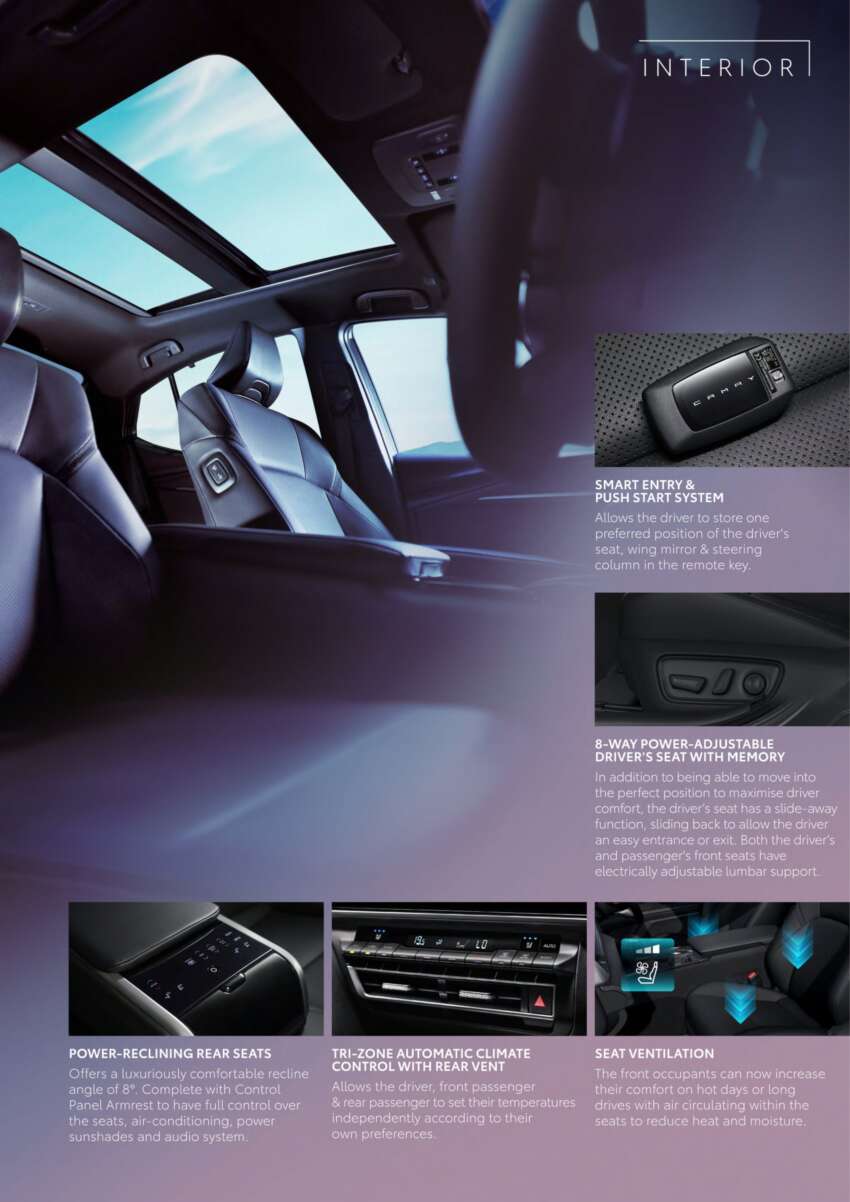 2025 Toyota Camry XV80 launched in Malaysia – 2.5 hybrid, 230 PS, 1,250 km range, TSS 3.0, RM248,800 1860238