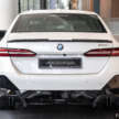 BMW 520i M Sport with M Performance parts at Auto Bavaria – 21-inch wheels and tyres, added carbon-fibre