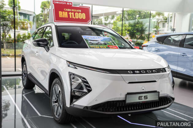 Chery year-end promo – RM11,000 rebate on Omoda E5 EV; lucky draw prize pool worth over RM150,000