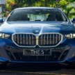 2025 BMW 530i M Sport pricing in Malaysia – from RM400k; RM42k more than 520i M Sport for more kit