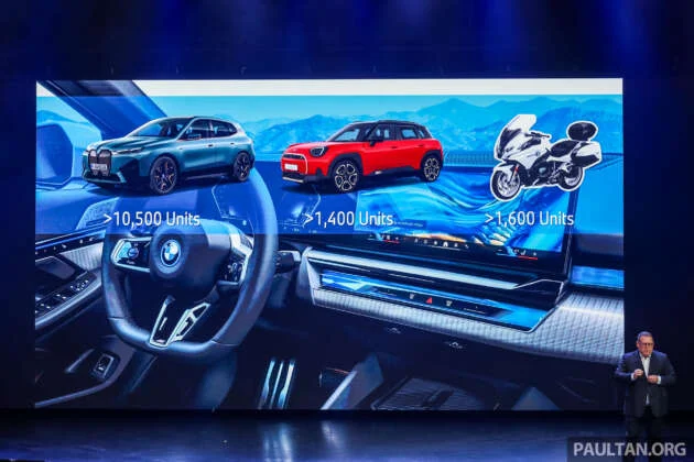 BMW Group Malaysia delivered over 13,500 units in 2024 – total vehicle sales down 10%, EVs down 25%