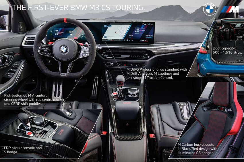 2025 BMW M3 CS Touring debuts with chassis tweaks, lightweight CFRP – 550 PS, 650 Nm, 0-100 km/h 3.5s 1877731