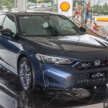 2025 Honda Civic facelift – new Canyon River Blue Metallic exterior colour replaces Lunar Silver Metallic