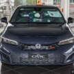 2025 Honda Civic facelift – new Canyon River Blue Metallic exterior colour replaces Lunar Silver Metallic