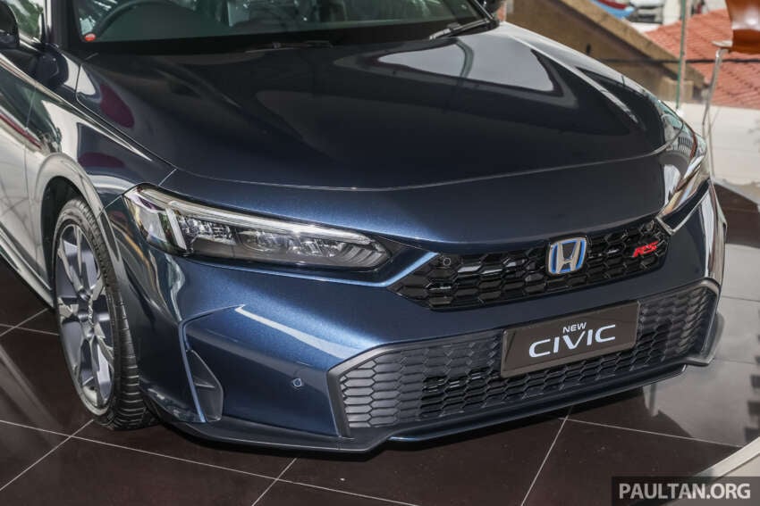2025 Honda Civic facelift launched in Malaysia – better specs, sharper looks; RM134k-RM168k, 1.5L RS less 1873421