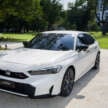 2025 Honda Civic facelift walk-around video tour – improved specs, Google Built-in, RM134k to RM168k