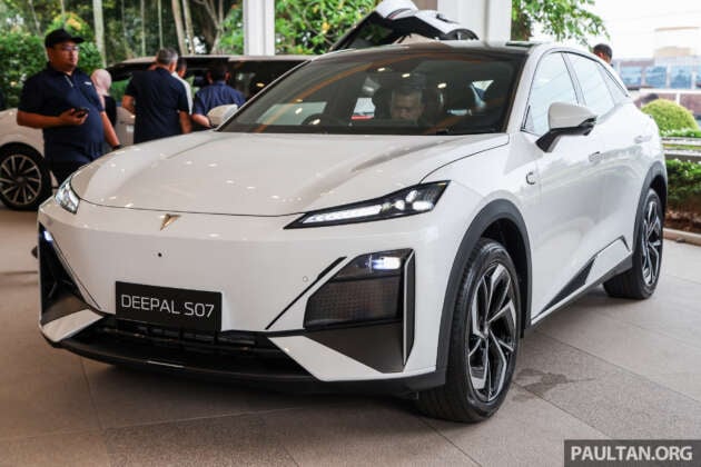 Deepal S07 previewed in Malaysia – up to 258 PS, 475 km WLTP EV range; Tesla Model Y rival; launch soon?