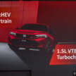 2025 Honda Civic facelift walk-around video tour – improved specs, Google Built-in, RM134k to RM168k