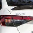 2025 Honda Civic facelift walk-around video tour – improved specs, Google Built-in, RM134k to RM168k