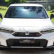 2025 Honda Civic facelift walk-around video tour – improved specs, Google Built-in, RM134k to RM168k