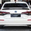 2025 Honda Civic facelift walk-around video tour – improved specs, Google Built-in, RM134k to RM168k