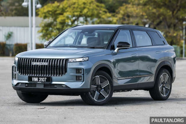 Jaecoo J7 PHEV dilancar bulan ini — 4.9 l/100 km, 88 km EV, 1,200 km jarak total; anggaran harga RM170k
