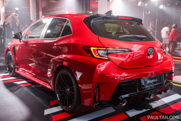 2025 Toyota GR Corolla facelift in Malaysia – 300 PS/400 Nm 1.6T, still 6MT, 8AT coming later, RM367k