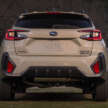 2026 Subaru Crosstrek Hybrid revealed for the US – series-parallel system with 2.5L boxer engine, 197 PS