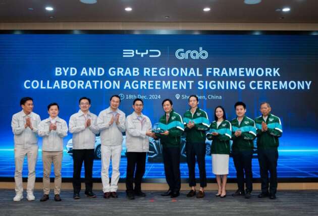 Grab and BYD enter strategic partnership to expand ‘Eco-Friendly Ride’ offering – 50k EVs across ASEAN