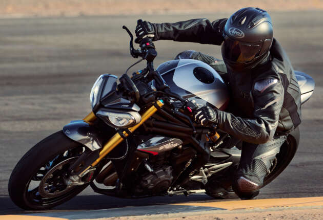 2025 Triumph Speed Triple 1200 RS – more power, improved Ohlins semi-active suspension