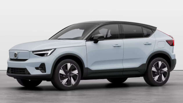Volvo EC40 di Malaysia — C40 Recharge dengan 554 km jarak WLTP; warna baru Cloud Blue, RM289k