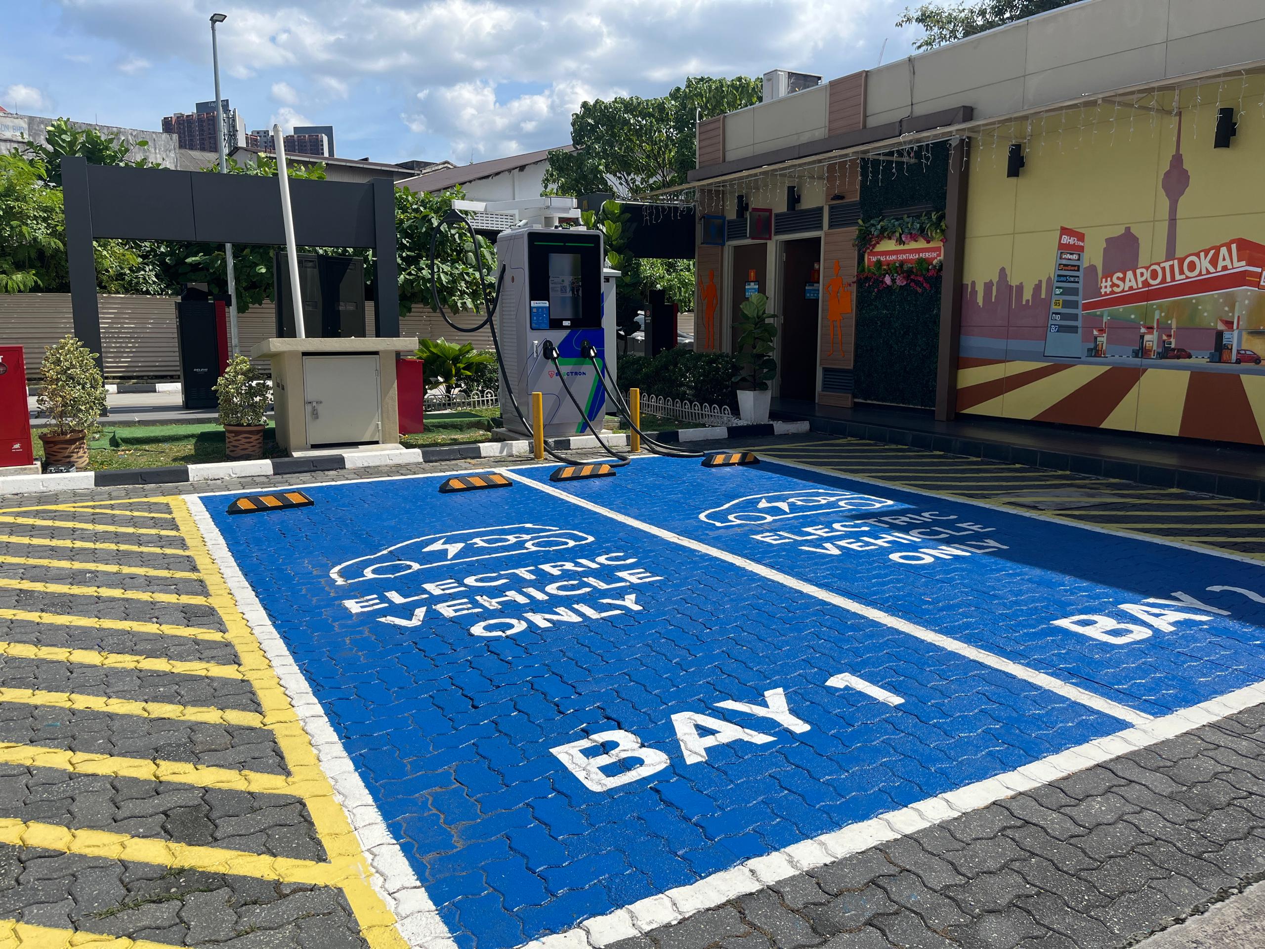 BHPetrol, TNB Electron launch 200 kW DC EV charging station at BHPetrol Jalan Genting Klang – RM1.50/kWh