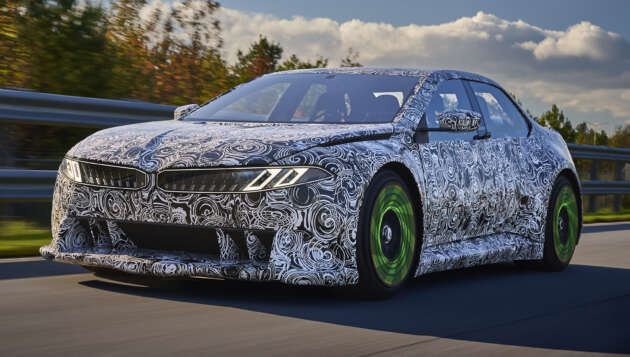 BMW Vision Driving Experience previews Neue Klasse, electric M3 – test prototype with 18,000 Nm torque!