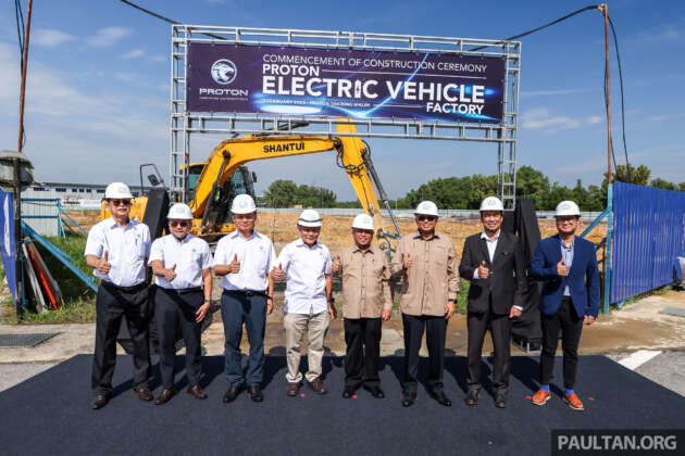Proton mula bina kilang EV di Tanjong Malim – eMas 7 CKD diperkenal akhir 2025, kapasiti 20k unit setahun