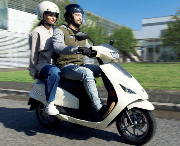 Suzuki e-Address diperkenal – skuter elektrik dengan tork sehingga 15 Nm, bateri LFP, jarak gerak 87 km