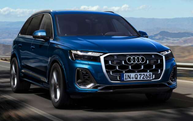 Audi Q7 CKD 2025 dibuka tempahan di Malaysia – 3.0 TFSI quattro, 340 PS; harga dijangka RM480k-RM530k