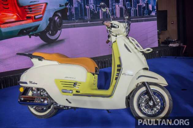 2025 Cyclone RT3e scooter in Malaysia this June, priced at RM12,888 excluding road tax and insurance
