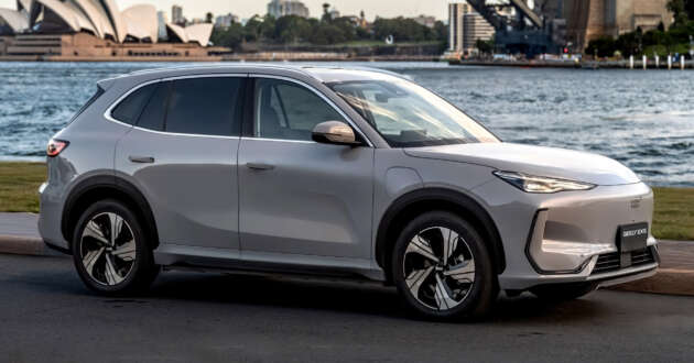 2025 Geely EX5 in Australia is priced from RM114k – two 218 PS variants, up to 430 km WLTP EV range